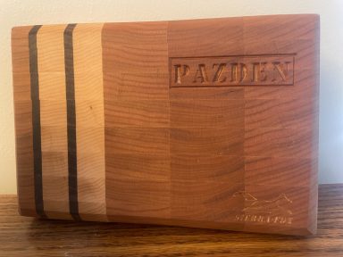 Engraved cutting boards